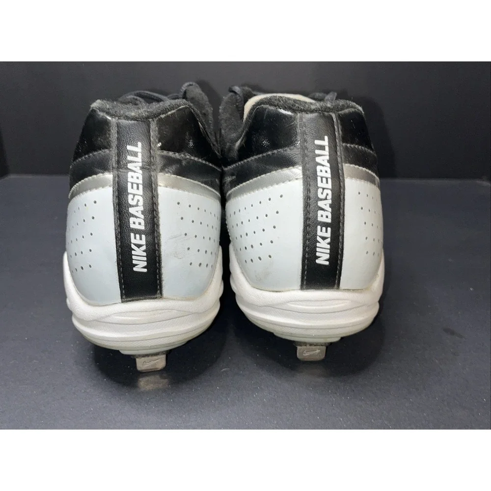 Nike Gamer Conversion Men's 10.5 US 469728-011 Black White Baseball Cleat Shoes